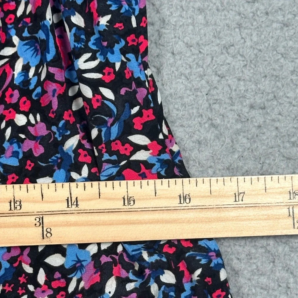 Free People Everyone We Know Floral Mini Dress Women's 6 Ruffle Hem Boho Summer - Picture 13 of 16